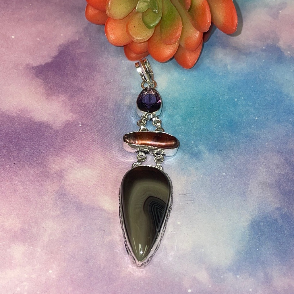 Multi Gem Pendant